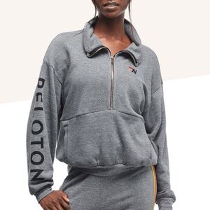 Peloton x Aviator Nation Half Zip Pullover - like new